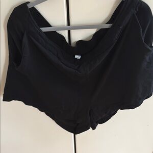 Black Women's Shorts work once washed and put away